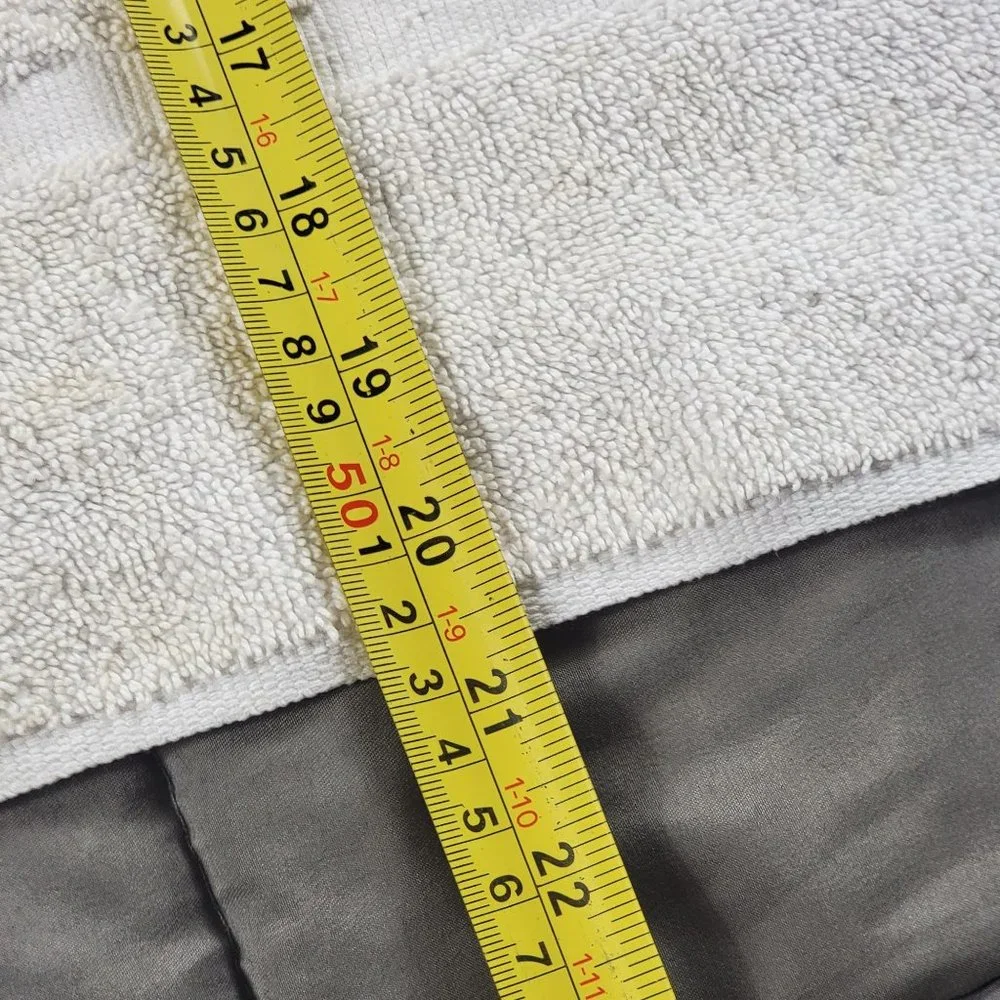 Marriott Hotel Exclusive White Dobby Cotton Hand Towel Made in USA